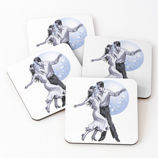 Item preview, Salsa Couple Dancing With Ballroom Mirrorball 4 designed and sold by tyahj-cardwell.