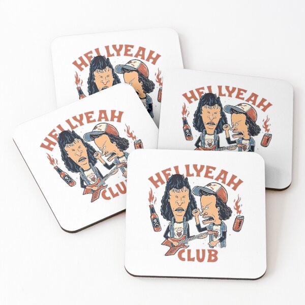 Item preview, Hell Yeah Club Heavy Metal Cartoo designed and sold by virelleelowen98.