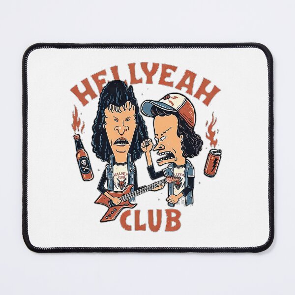 Item preview, Hell Yeah Club Heavy Metal Cartoo designed and sold by virelleelowen98.