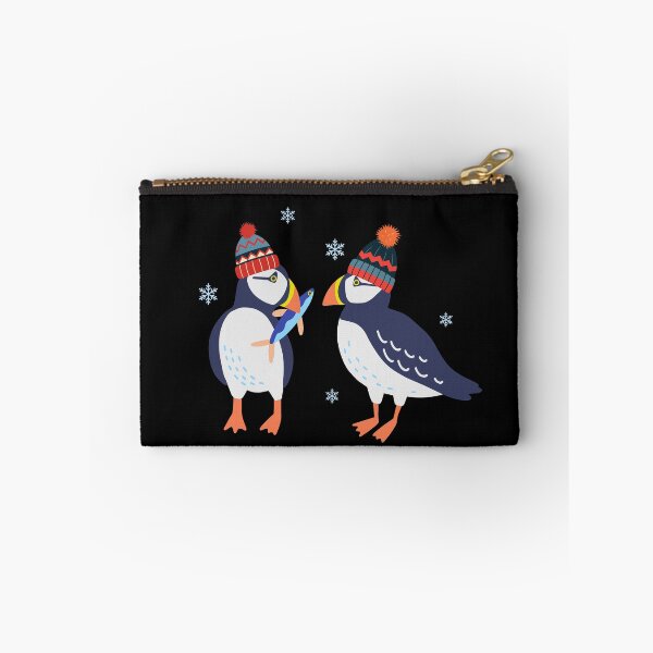 Item preview, Puffins Christmas - Festive Christmas Puffins designed and sold by AnulaArt.