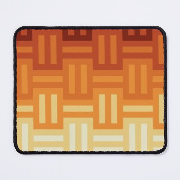 Item preview, Warm Terracotta Woven Pattern — Retro Geometric Basket Weave Seamless Pattern designed and sold by LYAN-STORE.