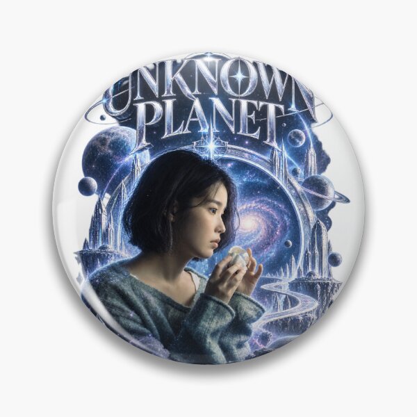 Item preview, IU Unknown Planet Charcoal Tone Chill Design designed and sold by Valereekmerch.