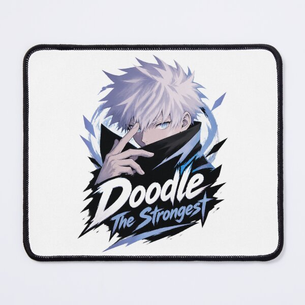 Item preview, Doodle The Strongest - Bold Hand-Drawn Strength Illustration designed and sold by whalepotatos.