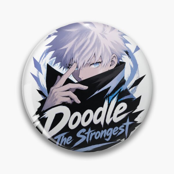 Item preview, Doodle The Strongest - Bold Hand-Drawn Strength Illustration designed and sold by whalepotatos.