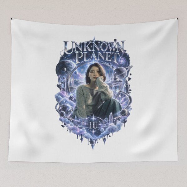 Artikelvorschau, IU Unknown Planet Warme Wolltextur Grafik entworfen und verkauft von Valereekmerch.