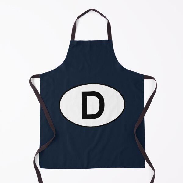 Item preview, D car decal Design designed and sold by The Digital Compass.