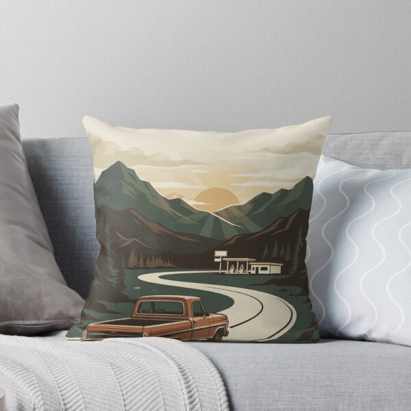 Item preview, Vintage Mountain Road Trip designed and sold by JalwaWear.