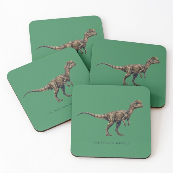 Item preview, Dilophosaurus Wetherilli: The True Jurassic Apex Predator Paleoart Print designed and sold by FreiherrPK.