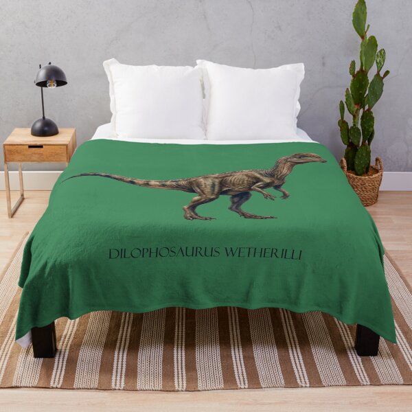 Item preview, Dilophosaurus Wetherilli: The True Jurassic Apex Predator Paleoart Print designed and sold by FreiherrPK.