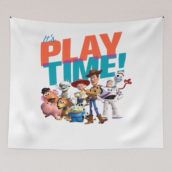 Item preview, Story It's Play Time Woody Buzz Jessie Rex designed and sold by TwolipfweddyTM.