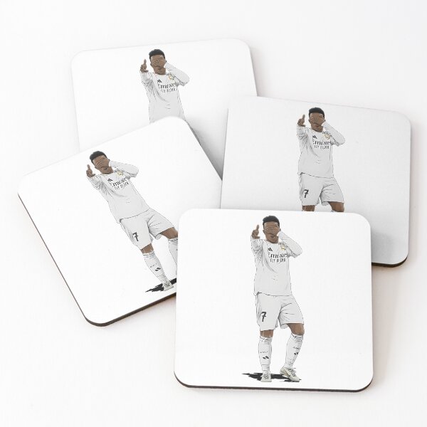 Item preview, Vinicius Junior Goal Celebration Soccer Art designed and sold by king-keller.