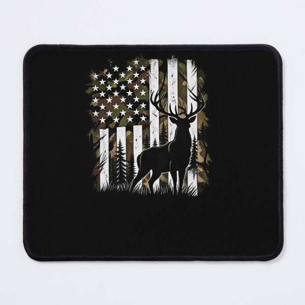 Item preview, Deer Hunter Camouflage American Flag Patriot designed and sold by drawwiika+44.
