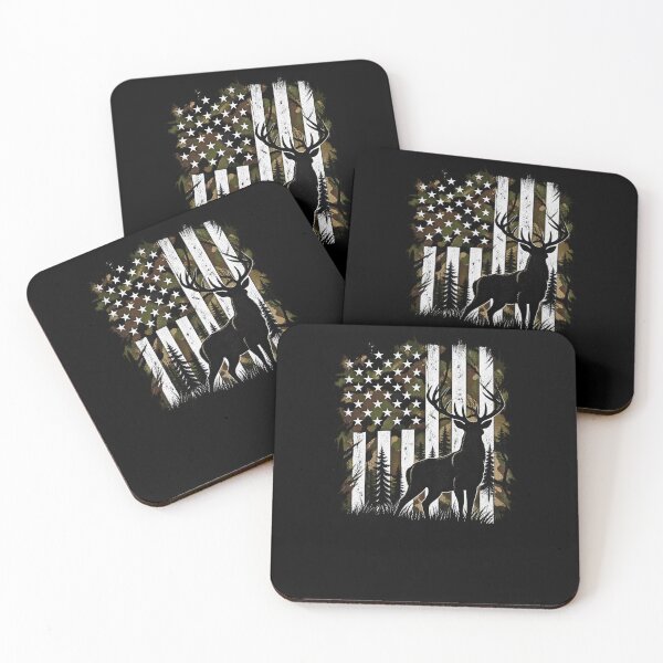 Item preview, Deer Hunter Camouflage American Flag Patriot designed and sold by drawwiika+44.