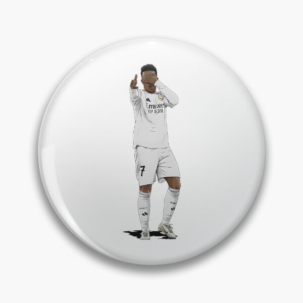 Item preview, Vinicius Junior Goal Celebration Soccer Art designed and sold by king-keller.