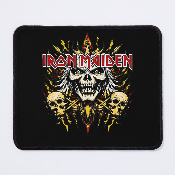 Item preview, Maiden Skull Flames Heavy Metal Band designed and sold by Rafiqrafisqy.