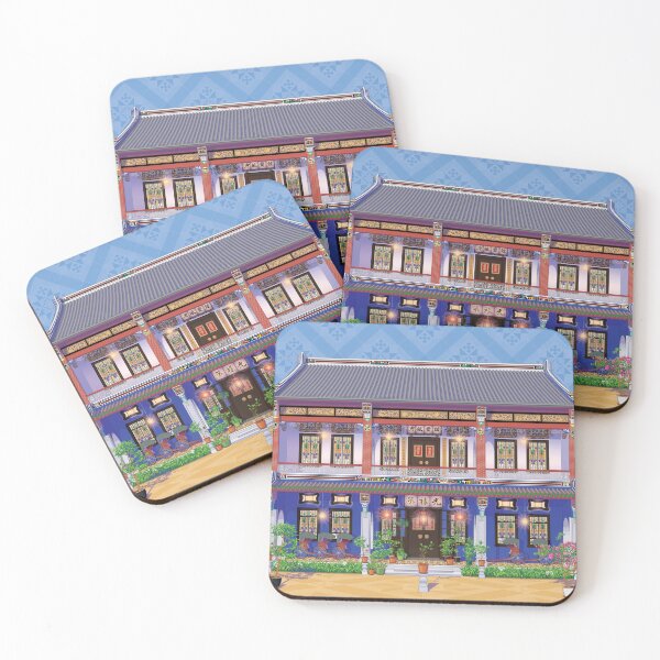 Item preview, Cheong Fatt Tze Mansion Illustration designed and sold by YoungLWorkshop.