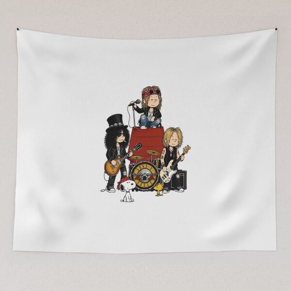 Item preview, Guns N' Roses Peanuts Chibi Style Band designed and sold by TimAWarner.