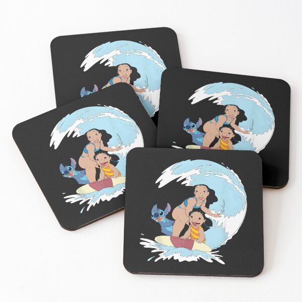 Item preview, Lilo And Stitch Nani Family Surf Sesh designed and sold by junglecolor.