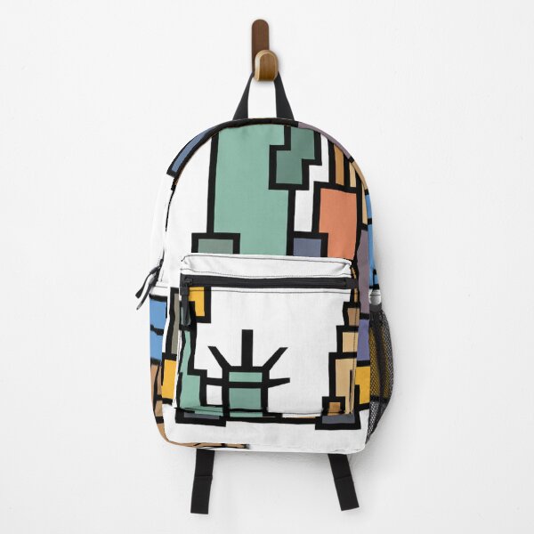 Item preview, New York City Geometric Skyline – Retro Urban Art designed and sold by JOHN44ART.