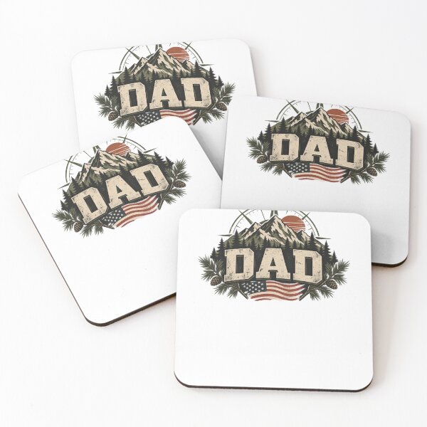 Item preview, Dad Outdoor Patriotic American Mountains Father designed and sold by drawwiika+44.