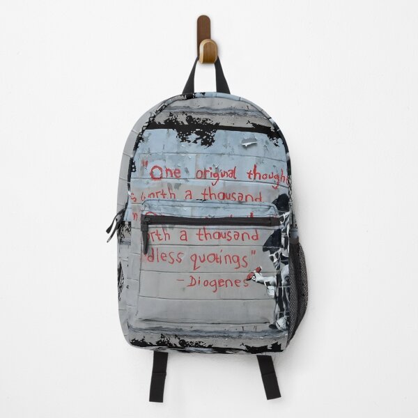 Item preview, Banksy One Original Thought Graffiti Street Art designed and sold by SampleRoulette.
