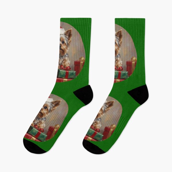 Item preview, Yorkshire Terrier Christmas Gift | Cute Yorkie Christmas Design designed and sold by cr6zym1nd.