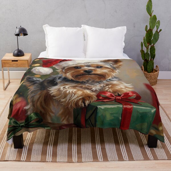 Item preview, Yorkshire Terrier Christmas Gift | Cute Yorkie Christmas Design designed and sold by cr6zym1nd.