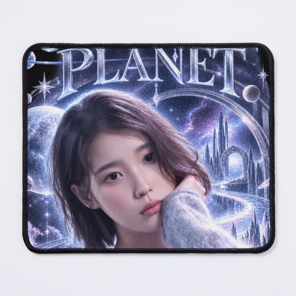 Item preview, IU Unknown Planet Ash Grey Short Hair Graphic designed and sold by Valereekmerch.