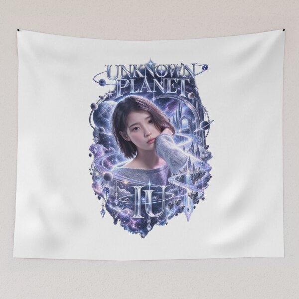 Item preview, IU Unknown Planet Ash Grey Short Hair Graphic designed and sold by Valereekmerch.