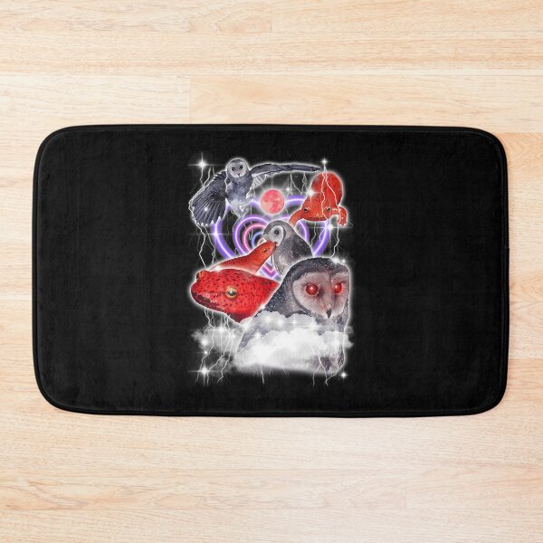 Item preview, Aesthetic Space Owls And Red Frogs Collage designed and sold by DanielGonzalef.