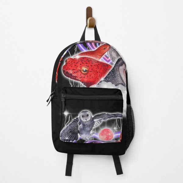 Item preview, Aesthetic Space Owls And Red Frogs Collage designed and sold by DanielGonzalef.