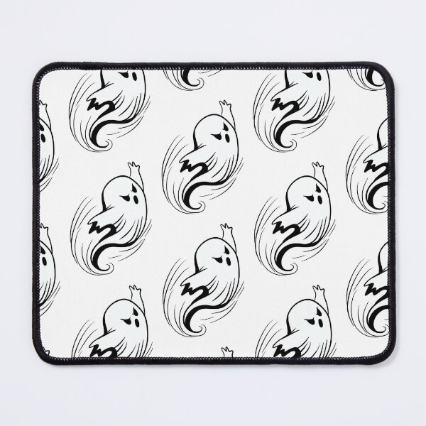 Item preview, Cute Spooky Flying Ghost Outline — Cute Halloween Phantom Line Art designed and sold by LYAN-STORE.