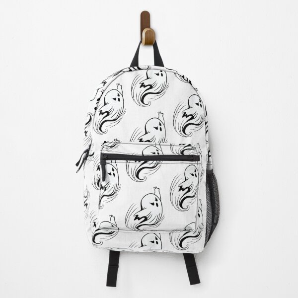 Item preview, Cute Spooky Flying Ghost Outline — Cute Halloween Phantom Line Art designed and sold by LYAN-STORE.