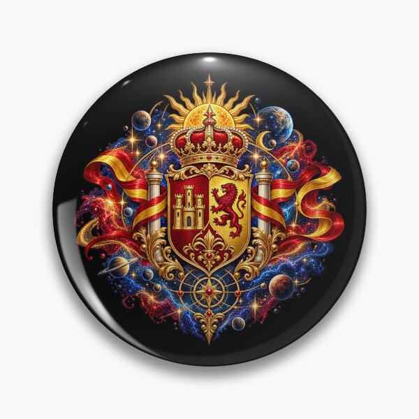 Item preview, Spanish Royal Crest – Cosmic Heritage designed and sold by TroviTutto.