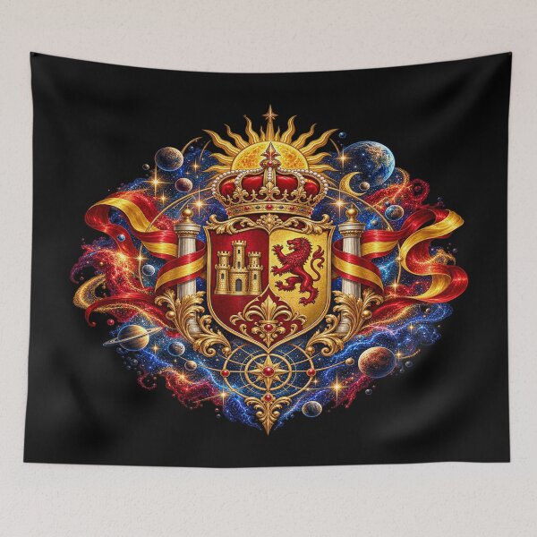 Item preview, Spanish Royal Crest – Cosmic Heritage designed and sold by TroviTutto.