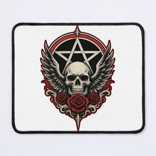 Item preview, Mystical Black Pentagram Design with Occult Symbolism designed and sold by danderetofu.