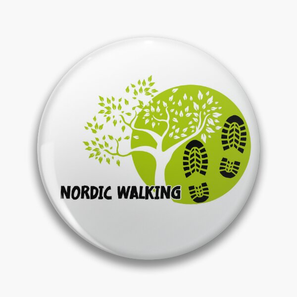 Item preview, A thoughtful gift for nordic walking lovers, walking partners, and anyone who enjoys exploring nature one step at a time designed and sold by PERIferyART.