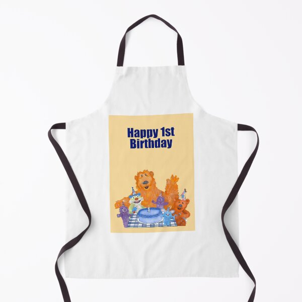 Item preview, Bear In The Big Blue House First Birthday Card designed and sold by LaRaguteria.