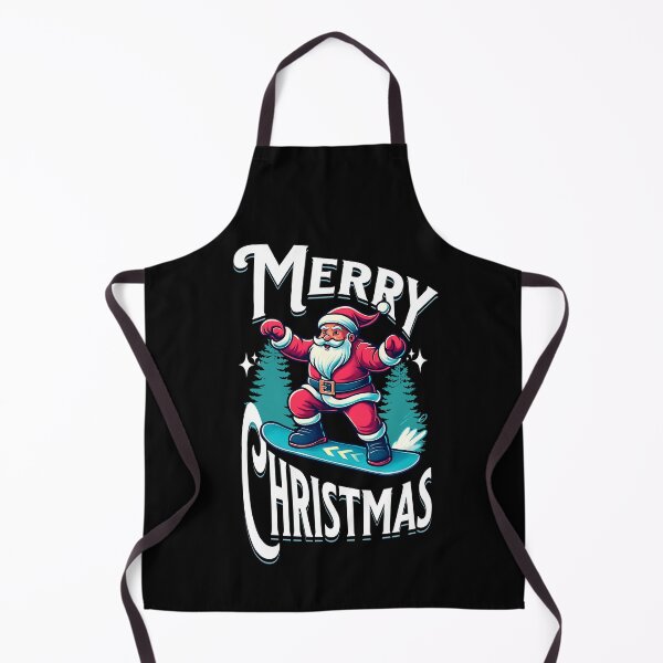 Item preview, Snowboarding Santa Claus Merry Christmas designed and sold by Loona97.