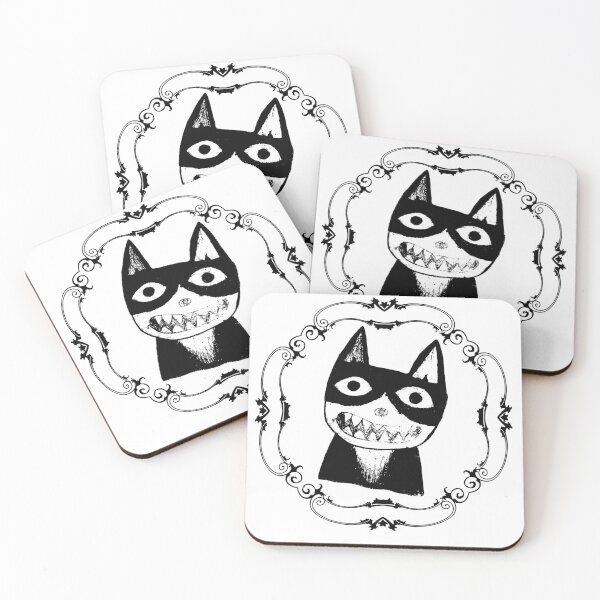 Item preview, cat creepy and vintage designed and sold by Earlrose.