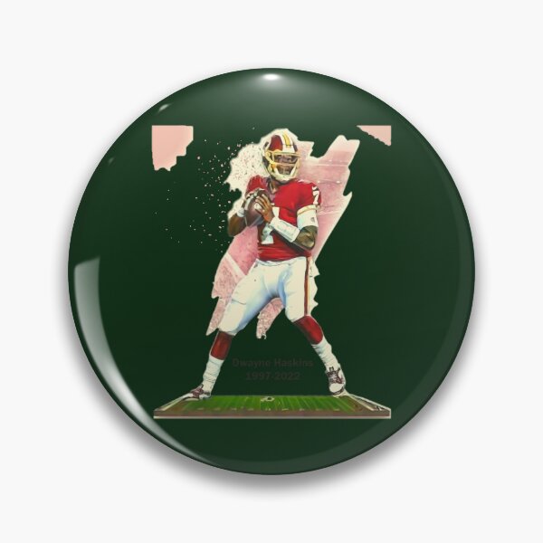 Item preview, Dwayn Haskins Football Player 1997 2022 designed and sold by Pinkydesigned.