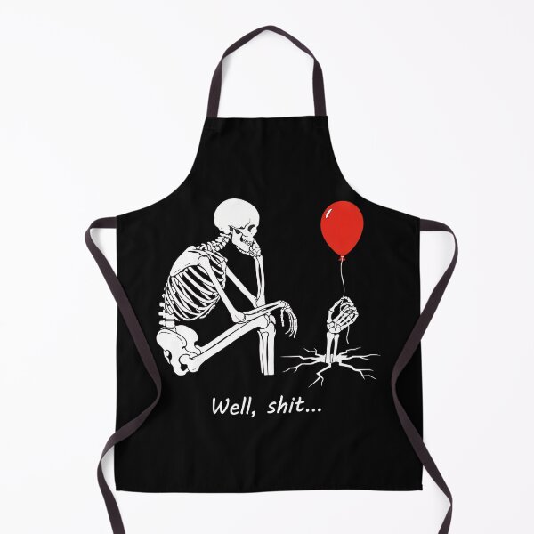 Item preview, Skeleton Lost Balloon Well Shit Funny Saying Quote Men Women designed and sold by Dmo3HarkoArt.