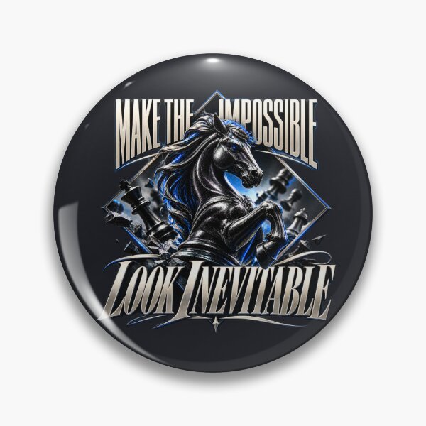 Item preview, Make the Impossible Look Inevitable – Chess Knight designed and sold by Crown-Altessa.
