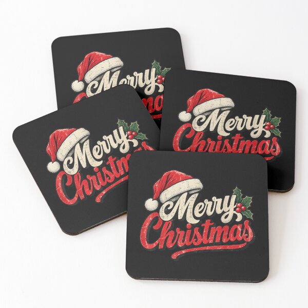 Item preview, Merry Christmas Vintage Retro Santa Holiday for Family designed and sold by Jone Cham.