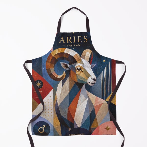 Item preview, Aries Zodiac Sign Painting – Ram Art designed and sold by GalleryKauffeld.