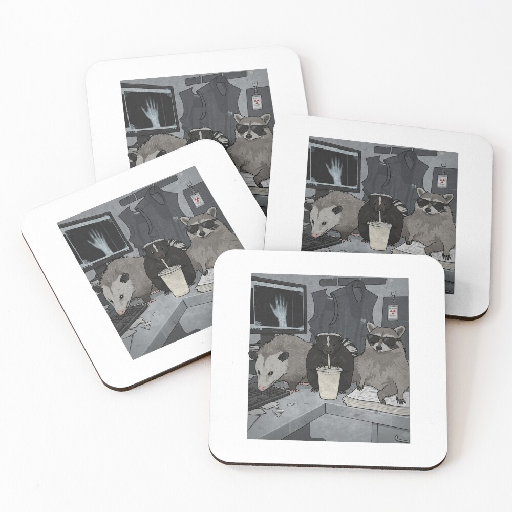 Item preview, Coasters (Set of 4) designed and sold by evlicerat.