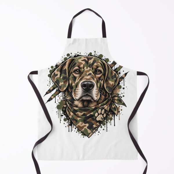 Item preview, Camouflage Dog Hunter  Paw Print designed and sold by drawwiika+44.