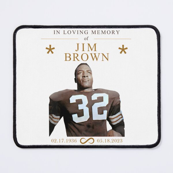 Item preview, In Loving Memory Of Jim Brown 32 designed and sold by ImpracticalTe.