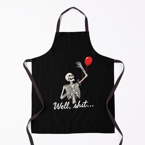 Item preview, Skeleton Lost Balloon Well Shit Funny Saying Quote Men Women designed and sold by Dmo3HarkoArt.