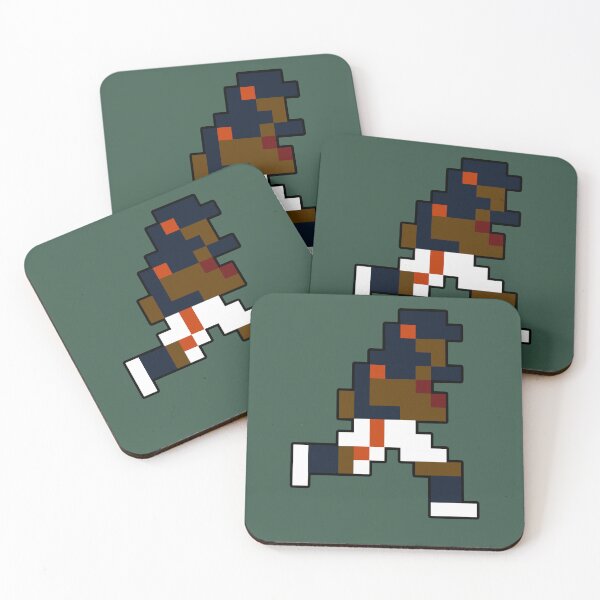 Item preview, 8-Bit Chicago Retro Pixel Football Player Oversized T-Shirt designed and sold by KuzBa.